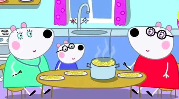 «Ielles» mangent comme des cochons