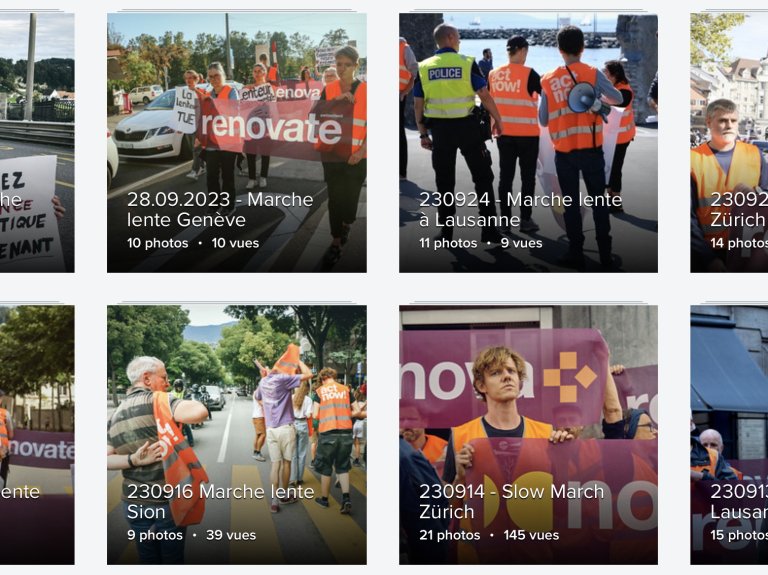 L’urgence climatique à 1km/h