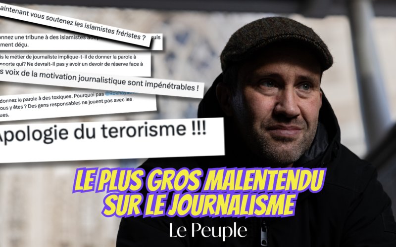 Le plus gros malentendu sur le métier de journaliste