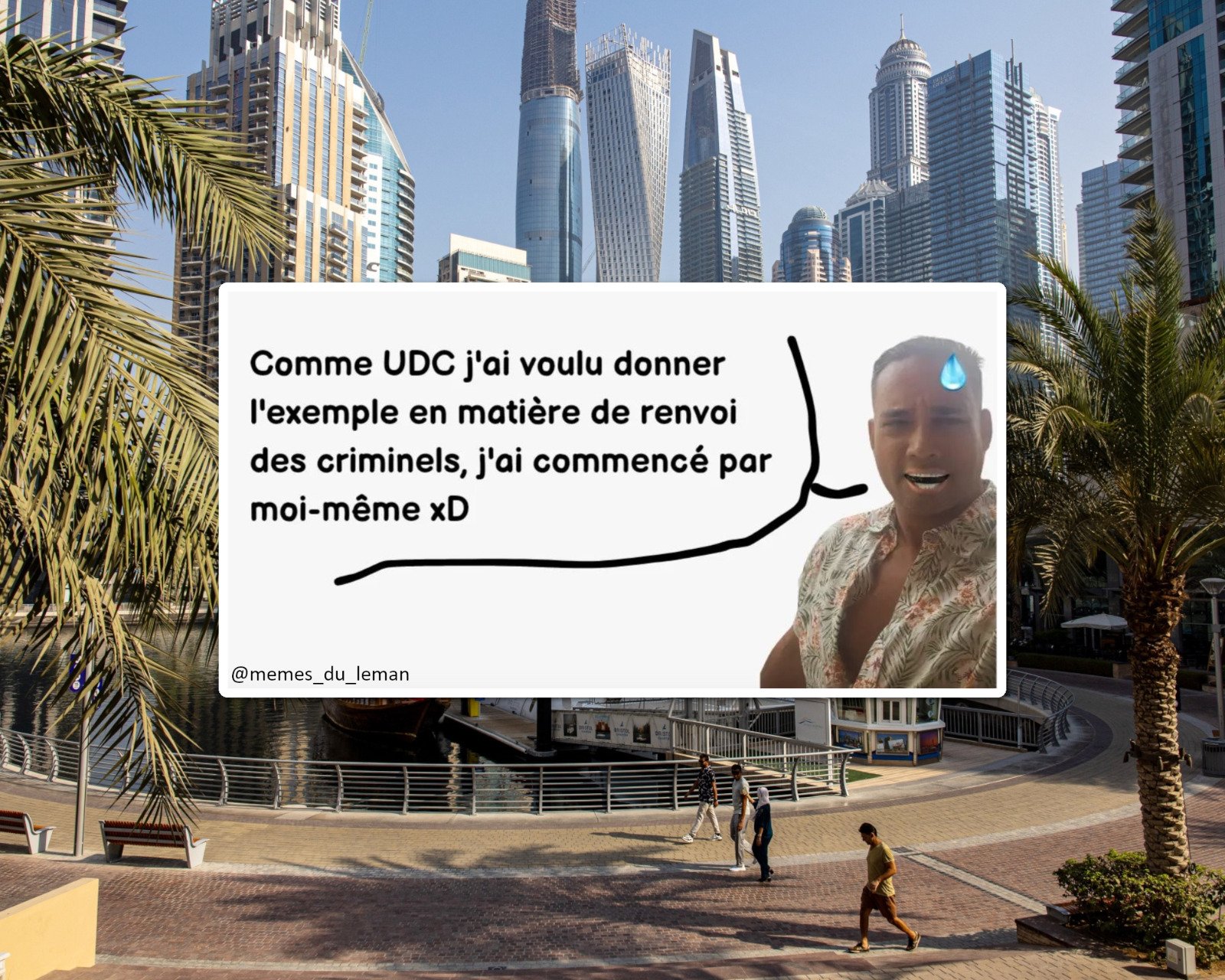 « Tant qu’il n’a pas démissionné officiellement… »