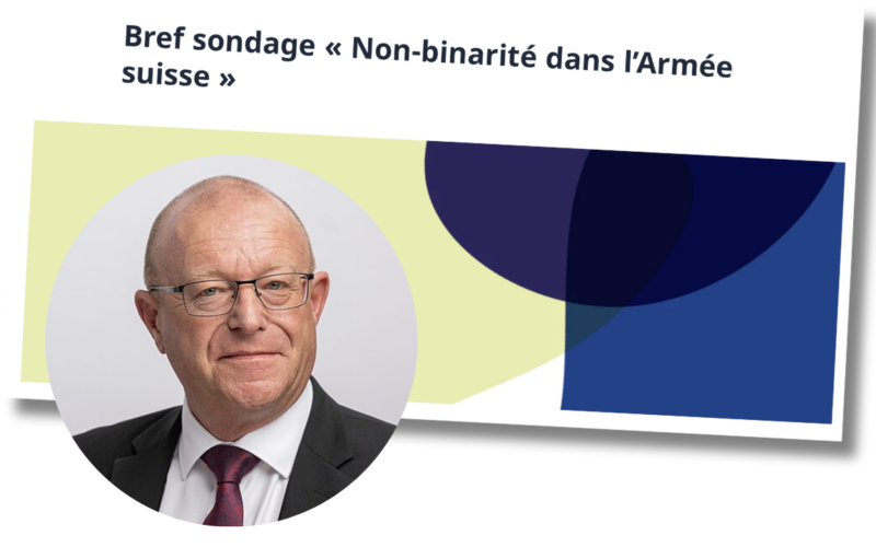Chouchoutage des soldats non-binaires : l’UDC va taper du poing sur la table