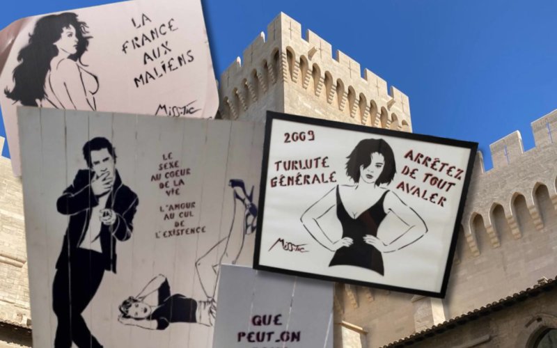 La violente crise Miss.Tic d’Avignon