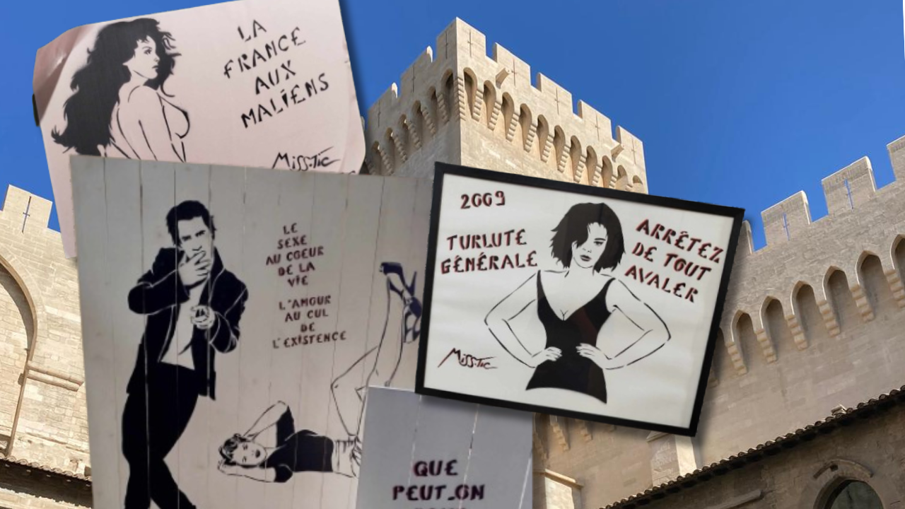 La violente crise Miss.Tic d’Avignon