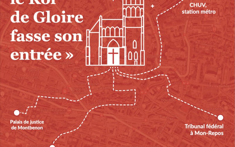 Des marcheurs du Jeûne fédéral vont prendre possession de la cathédrale de Lausanne