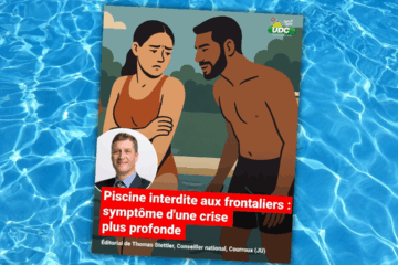 Le visuel de la piscine de Porrentruy relance des tensions internes à l’UDC