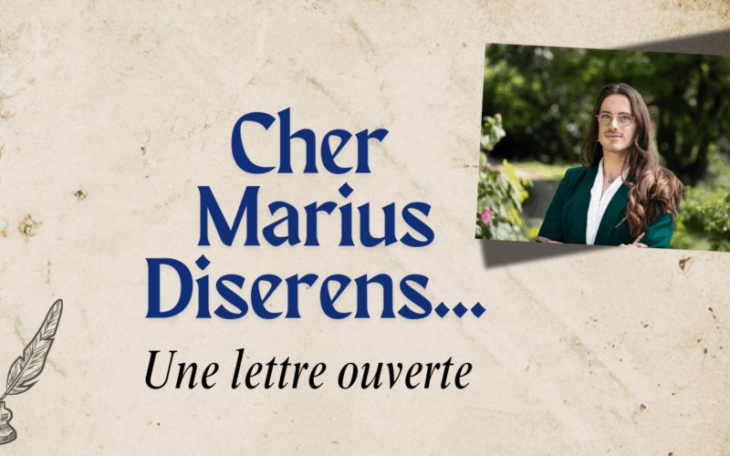 Cher Marius Diserens,