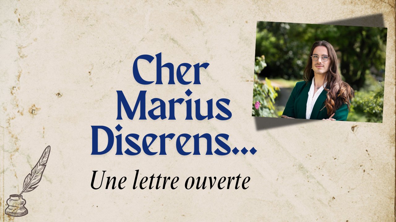 Cher Marius Diserens,