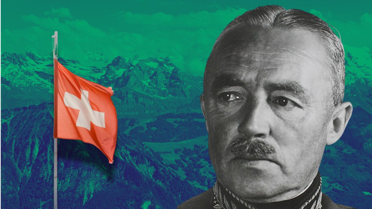 Le général Guisan, dernier roi des Suisses