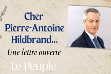Cher Pierre-Antoine Hildbrand…. 