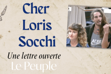 Cher Loris Socchi…