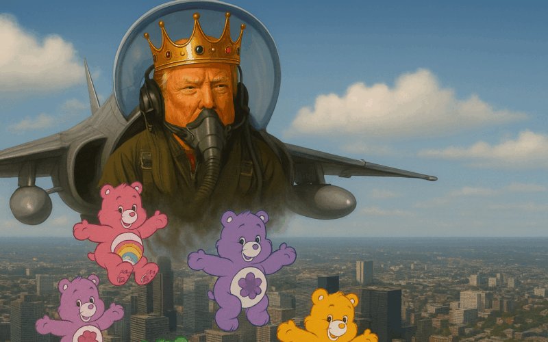 L’Observatoire du progrès : en octobre, Trump défèque sur son peuple