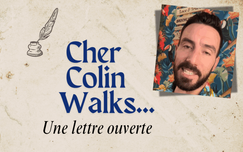 Cher Colin Walks,