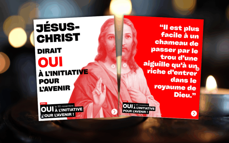 Quand les Jeunes Socialistes font parler Jésus