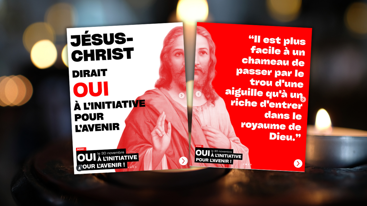 Quand les Jeunes Socialistes font parler Jésus