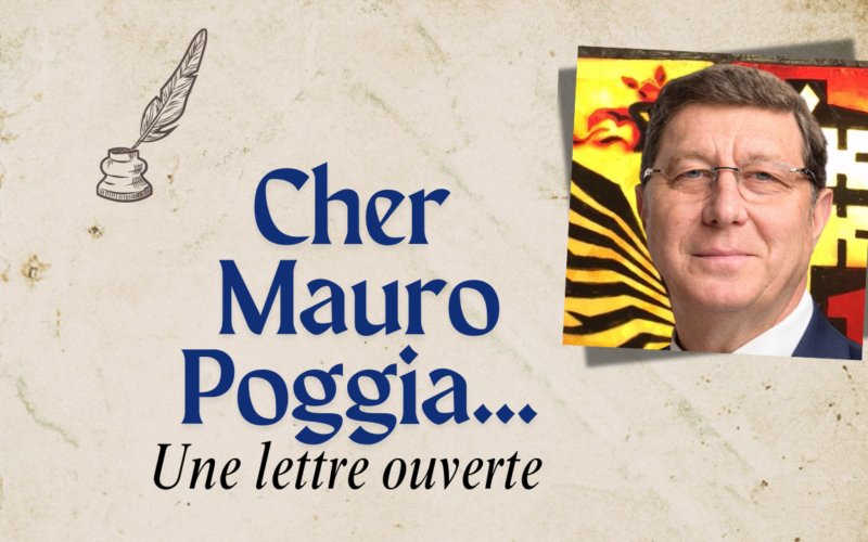 Cher Monsieur Poggia,
