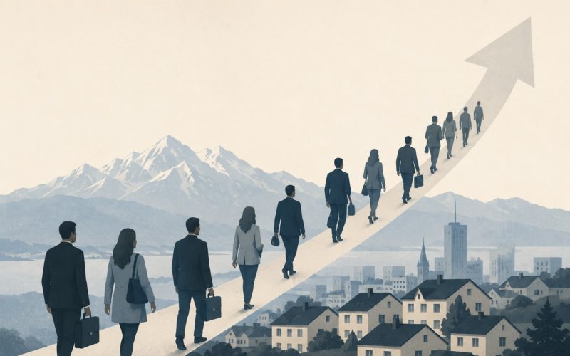 Comment la migration de population aisée pèse sur la classe moyenne suisse