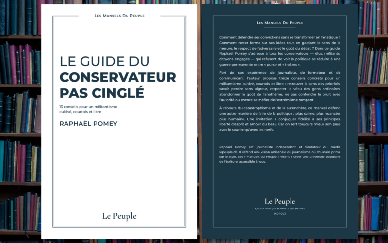 Le Guide du conservateur pas cinglé est disponible