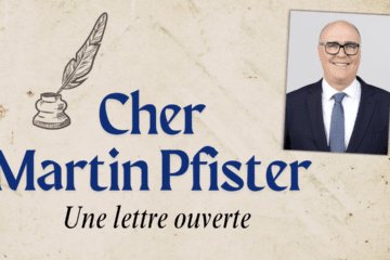 Cher Martin Pfister,